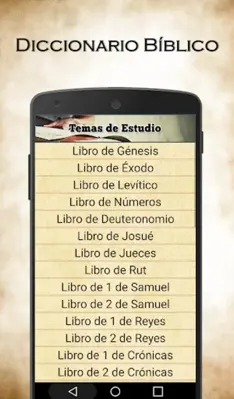 Diccionario Bíblico android App screenshot 2