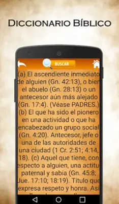 Diccionario Bíblico android App screenshot 4