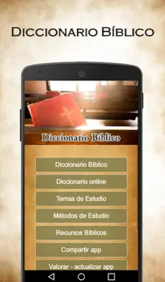 Diccionario Bíblico android App screenshot 7